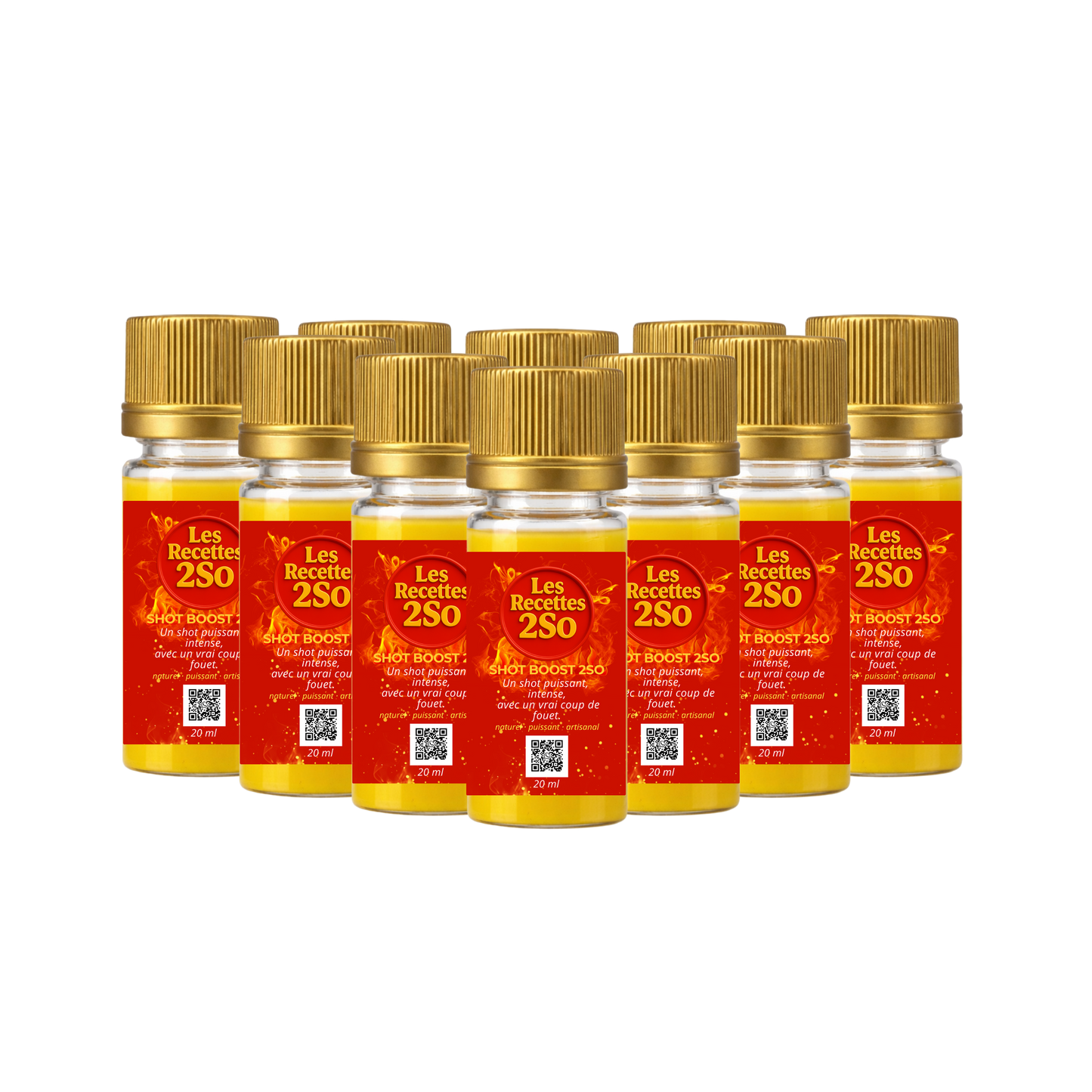 Pack 10 élixirs – Shots boost 20 ml