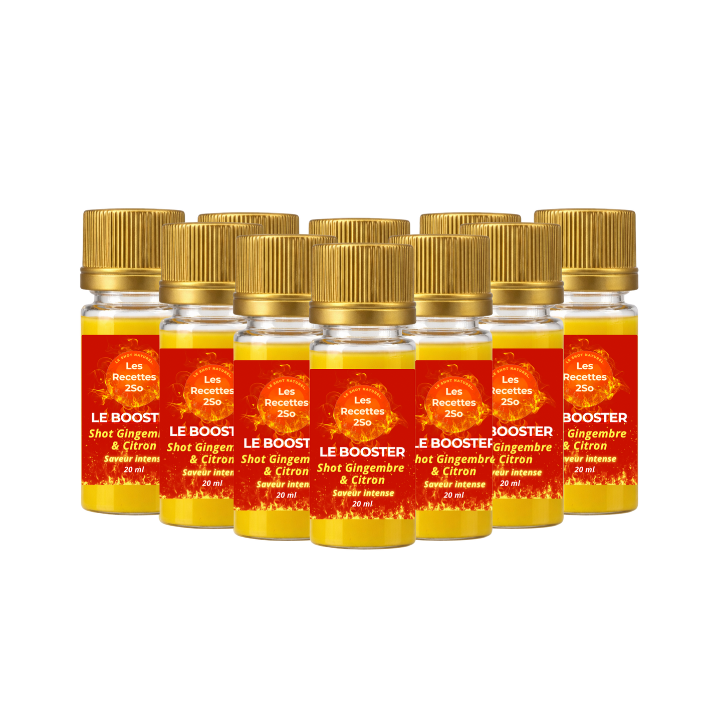 Pack 10 élixirs – Shots boost 20 ml