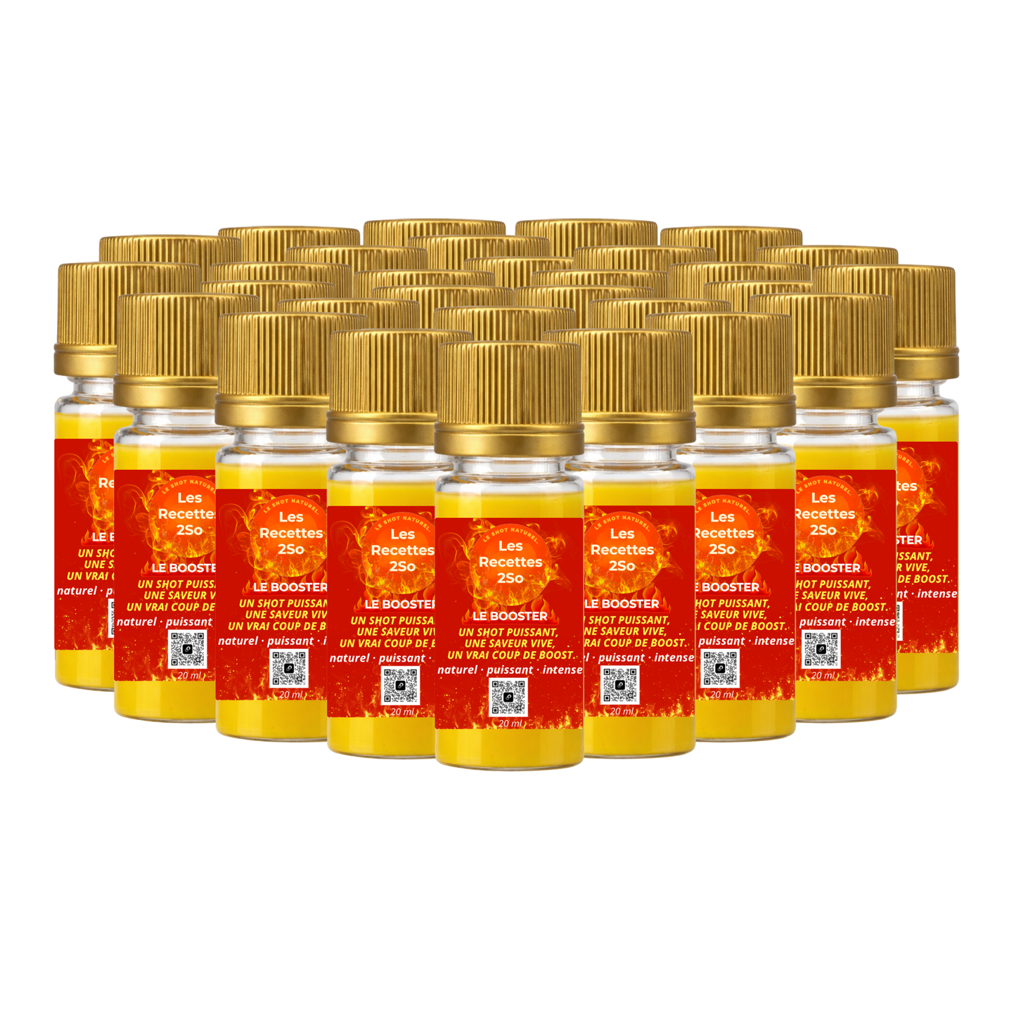 Pack 30 élixirs – Shots boost 20 ml