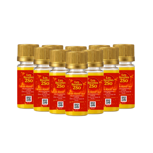 Pack 10 élixirs – Shots boost 20 ml