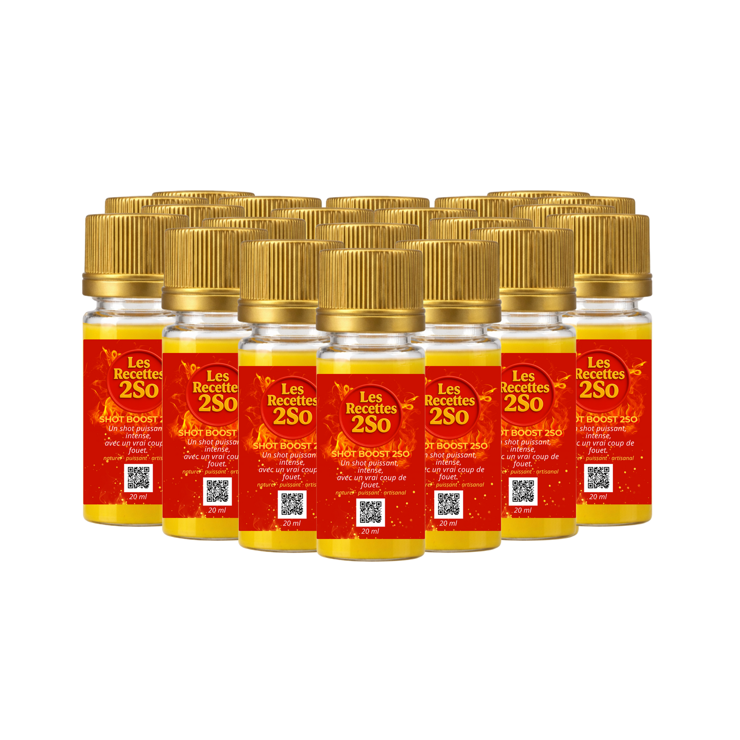 Pack 20 élixirs – Shots boost 20 ml